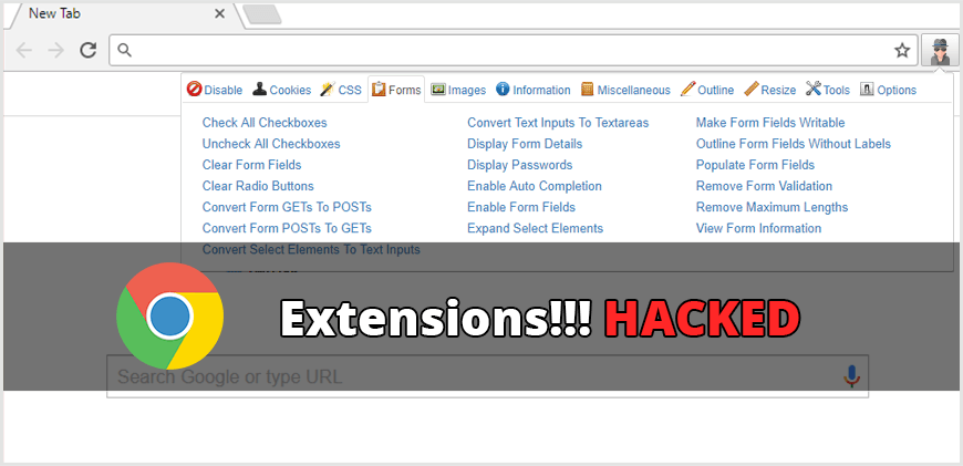 Google Chrome Extension Hacked To Aid Adware infects Over One Million Users